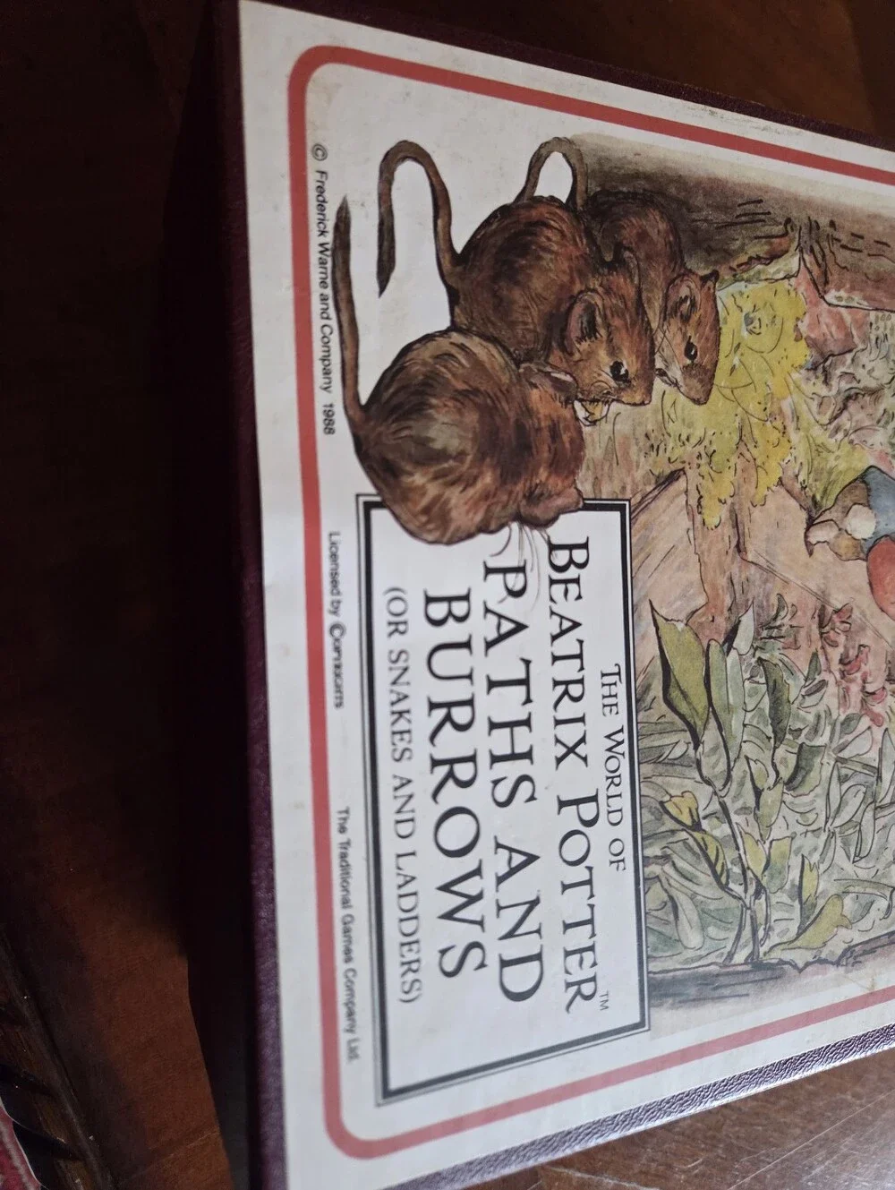 The World Of Beatrix Potter Paths And Burrows Game